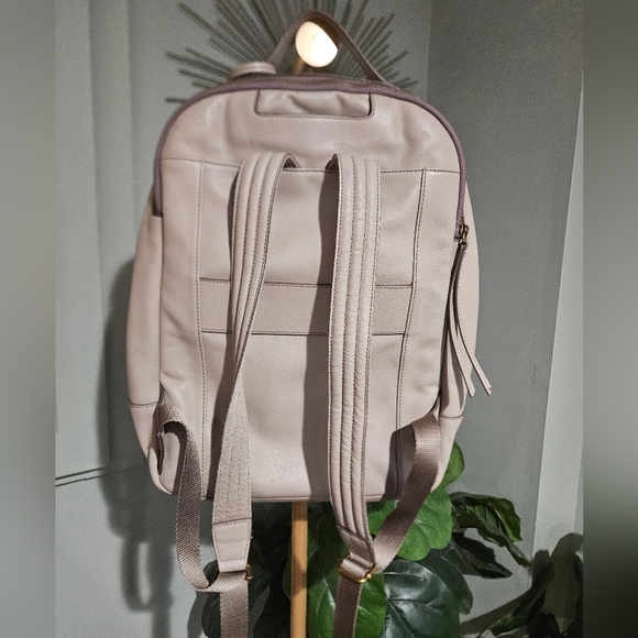 FOSSIL Sherri Leather Backpack – Graystone / Natural – Cowhide Leather main image 15